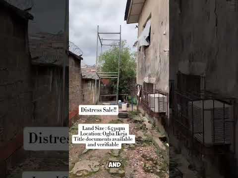Prime Land for Sale – Ogba, Ikeja, Lagos (Distress Sale)