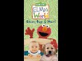 Elmo S World Babies Dogs And More 2000 VHS Sesame Workshop Reprint Full Screen