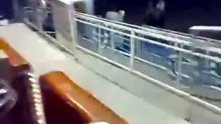 Ghost at theme park