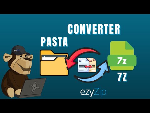 Como Converter uma Pasta para um Arquivo 7Z