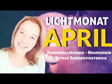 ENERGIEVORSCHAU LichtMonat April 2023 - Joselyn´sTraumTV mit Simone White