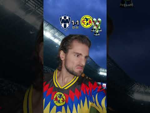 Monterrey 1-1 América | THREE-TIME CHAMPIONS 🏆🏆🏆 | #ClubAmerica #Football #Soccer
