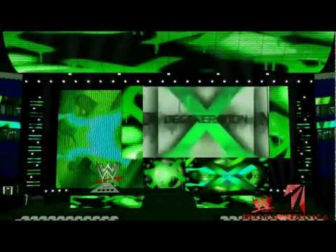 WWE D Generation-X Custom Stage 2012 HD