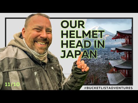 Our Helmet Head In Japan | 11/10 Motorcycle Adventure UK to Japan