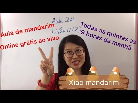 Aula 024 do curso de mandarim online grátis