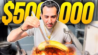 I Made a $500k SOLID GOLD BANANA (World's Most Expensive Fruit)