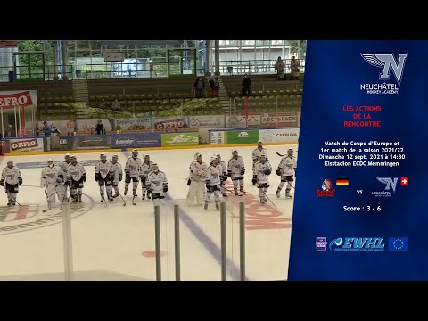ECDC Indians Frauen (GER) vs Neuchâtel Hockey Academy (SUI) - RÉSUMÉ DU MATCH