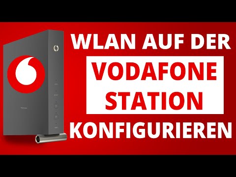 WLAN auf dem WLAN Kabelrouter Vodafone Station konfigurieren -  Anleitung, Grundlagen & Tipps