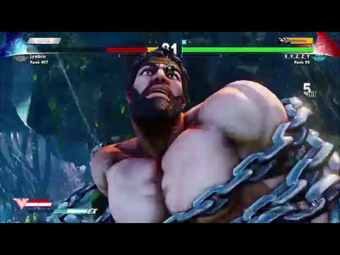X_Y_Z_Z_Y ( Birdie ) VS Daigo Umehara ( Ryu ) & jyobin ( Ryu ) SFV RANKED MATCHES