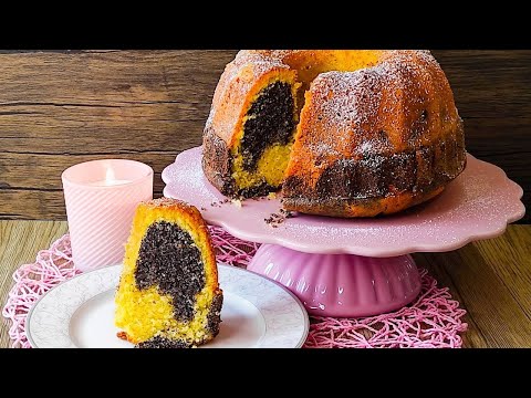 Poppy seed cake / poppy seed Bundt cake / moist, simply delicious and quick to make