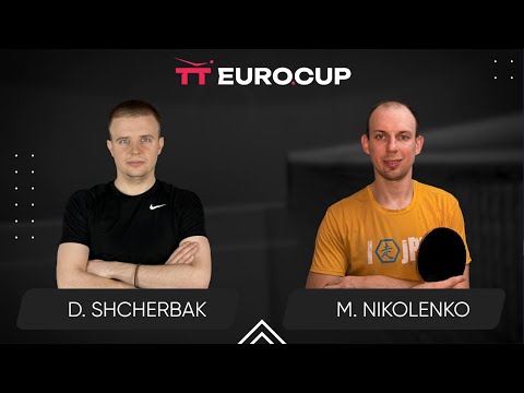 13:40 Denys Shcherbak - Maksym Nikolenko 12.07.2024 TT Euro.Cup Ukraine Elite. TABLE 4