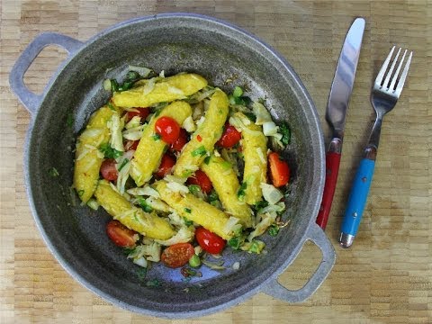 Refried Baby Bananas With Salted Cod.