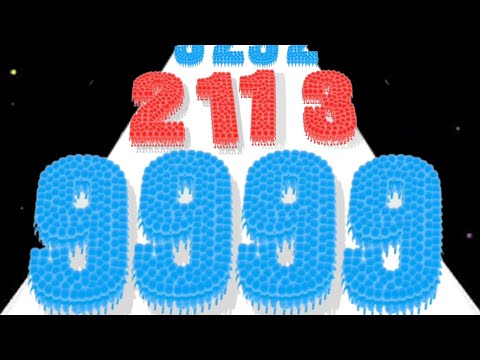 CROWD NUMBER RUN 3D = Level Up Number + Count Master Max Level