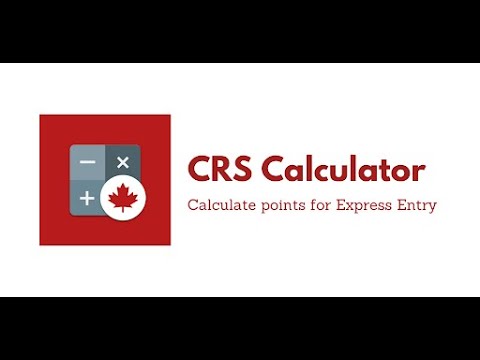 CRS Calculator - Express Entry