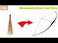 How to make a Bow and Arrow at home/homemade Powerfull bow and arrow/diy bow and arrow/#bowandarrow