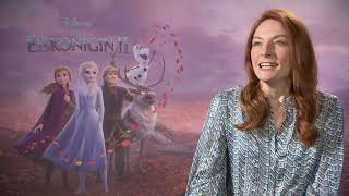 DIE EISKÖNIGIN 2 Interview Willemijn Verkaik singt Elsa - neuer Disney Film - ganzer Talk - Frozen 2
