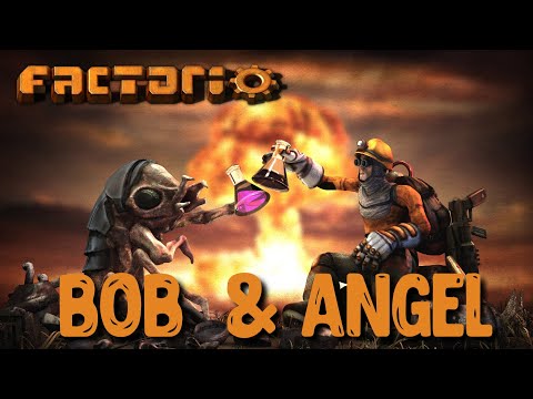 Factorio Bob&Angel s05e01_01 Новое начало с компонентами и сложной наукой. Погнали:)
