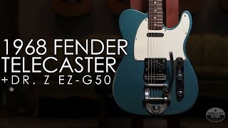 Video thumbnail for "Pick of the Day" - 1968 Fender Telecaster Lake Placid Blue and Dr. Z EZG-50 by Emerald City Guitars