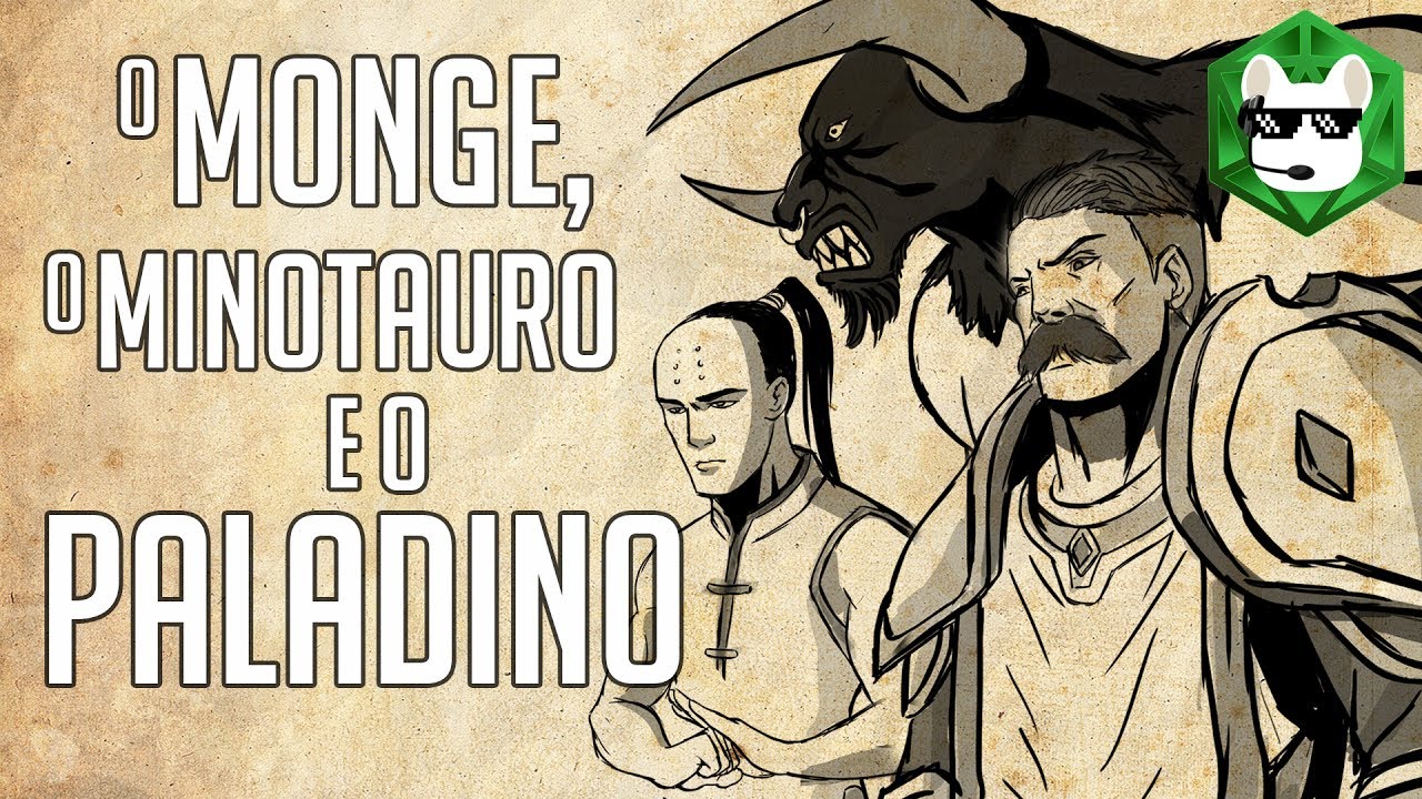 Jogando RPG s02e21 | O Monge, o Minotauro e o Paladino | D&D 5.0