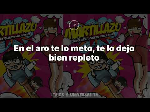 Dani Flow, El Bogueto, Uzielito Mix - MARTILLAZO (Letra/Lyrics)