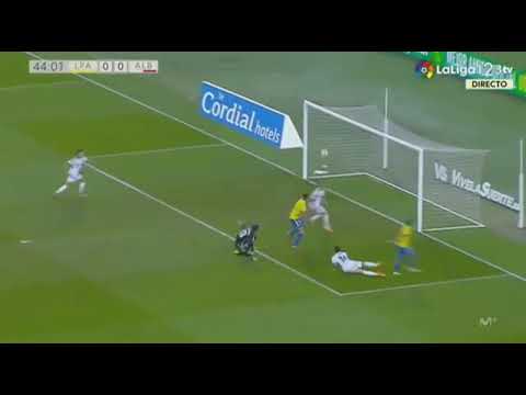 Gol de Ruben Castro en el UD Las Palmas 1 - Albacete 1 | La Liga 1|2|3 TV |  J2 - 25/08/2018