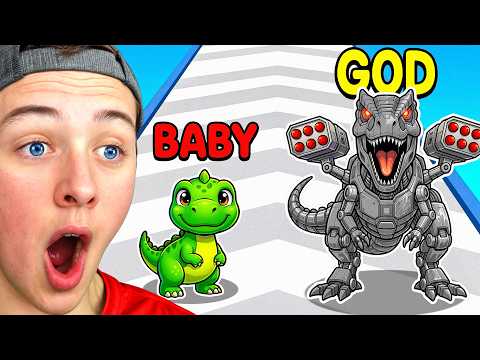 Evolving Dinosaur from BABY to GOD!