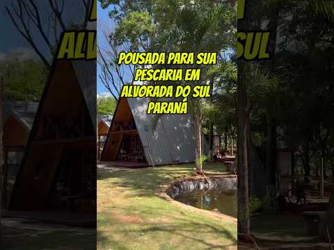 Pousada para pescaria em Alvorada do Sul, Paraná! Quer saber o valor??#pousada #pesca #pescaria
