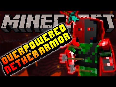 Flurpledur - OVERPOWERED NETHER ARMOR?! Minecraft Insanity #9