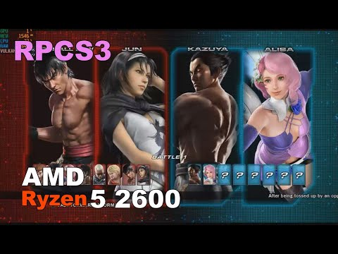 RPCS3 0.0.22 ( PS3 Emulator ) Tekken Tag Tournament 2 - Gameplay