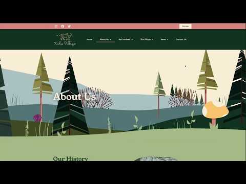 Kids Village Website | Studio Seventeen Design & Development