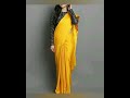 Plain Satin Saree With Designer Blouse Satin Saree Designs And How To Style Satin Saree Tip