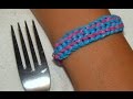 Как сделать браслет из резинок. Стиль "компакт". Rainbow loom Double twisted dragon ...