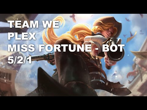 Team WE Plex Bot Miss Fortune vs Kai'Sa - KR Grandmaster Patch 10.9