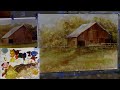 Landscape Painting Techniques Painting The Old Barn
