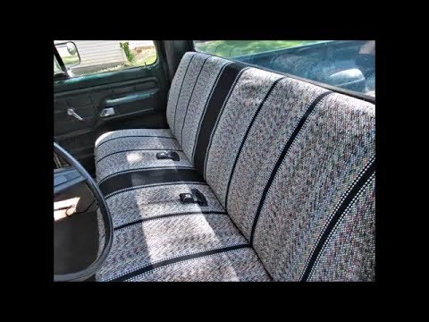 New Seat Cover for 1979 F-150