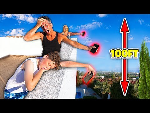 Last To Drop iPhone Wins $10,000 - Challenge