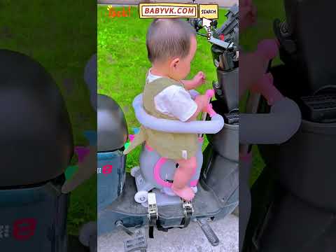 Your Baby’s New Favorite Ride: The Electric Motorcycle Safety Seat! #BabyVK