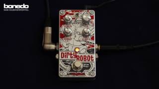 Video thumbnail for Digitech Dirty Robot Synth Pedal Demo by Bonedo Synthesizers