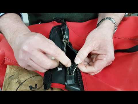 Leak in the end of your BDM dryzip?