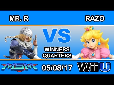 MSM 96 - Mr.R (Sheik) Vs. tHB | Razo (Peach) Winners Side - Smash Wii U
