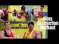حصة Biceps / Triceps كاملة 💪🏻 Classicphysique vs Mensphysique Arms destruction Workout définition
