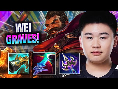 WEI IS SO CLEAN ON GRAVES! - RNG Wei Plays Graves Jungle vs Viego! | Season 2022