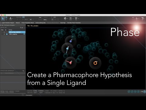 Create a Pharmacophore Hypothesis - From a Single Ligand