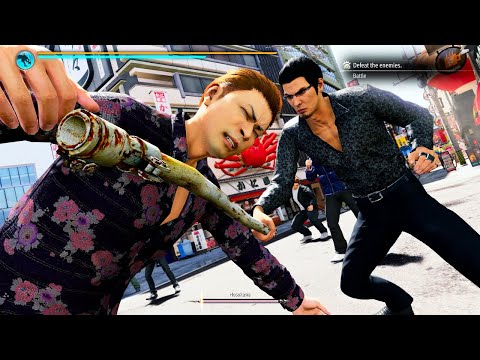 Like a Dragon Gaiden (PC) Epic Fighting & Heat Actions Showcase - 4K/60FPS