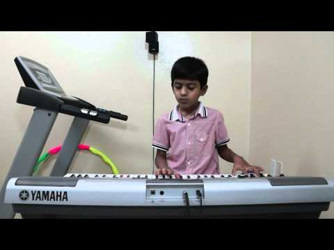 Sare Jahan Se Acha Indian Patriotic Song Played On Keyboard By Vishwaraj Vinayakumar
