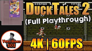 DuckTales 2 Playthrough (No Deaths + Best Ending) | 4K 60FPS | Video Games 101