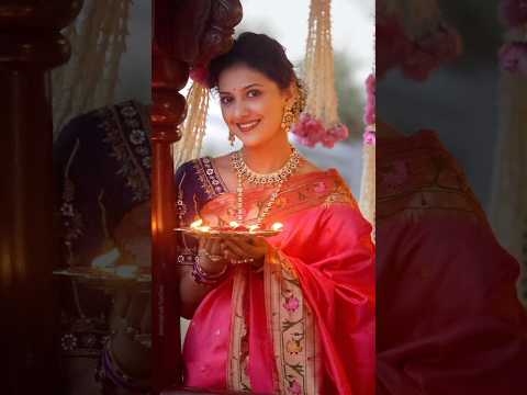 Beautiful saree look Tejashree Pradhan actress #shorts #short #new #trending #photos #youtubeshorts