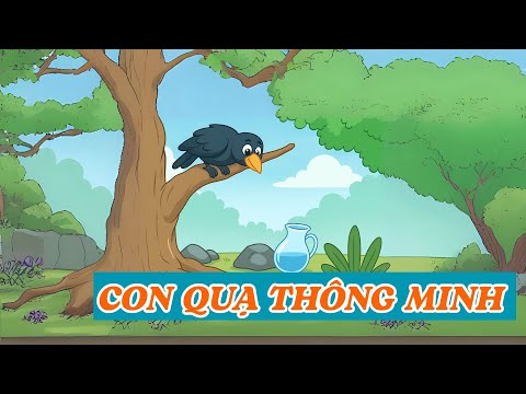 Truyện đọc: Con quạ thông minh|Bé yêu thơ