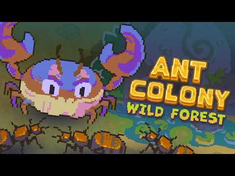 WHO WINS WHEN A GIANT ANT AND CRAB FIGHT? - ANT COLONY WILD FOREST