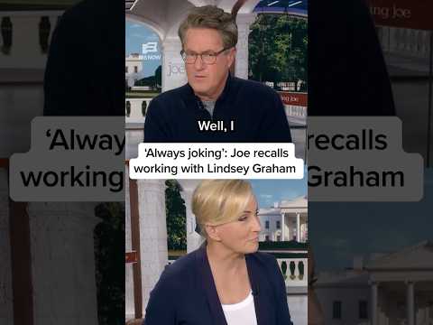 ‘Always joking’: Joe recalls working with Lindsey Graham